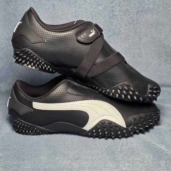 Puma Mostro Perf Sneakers Black White Mens US 11 main image 8